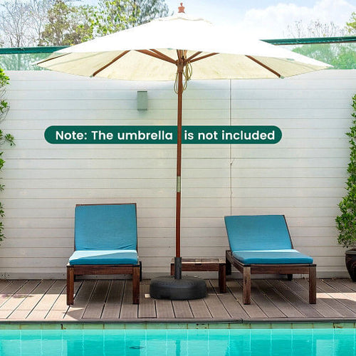 18 Inch Fillable Heavy-Duty Round Umbrella Base Stand