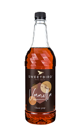 Sweetbird Syrup - Vanilla - 6 x 1 L Case - Vegan - Canadian Distribution