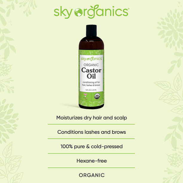 OG2 SKYORG CASTOR OIL ( 1 X 16 OZ   )