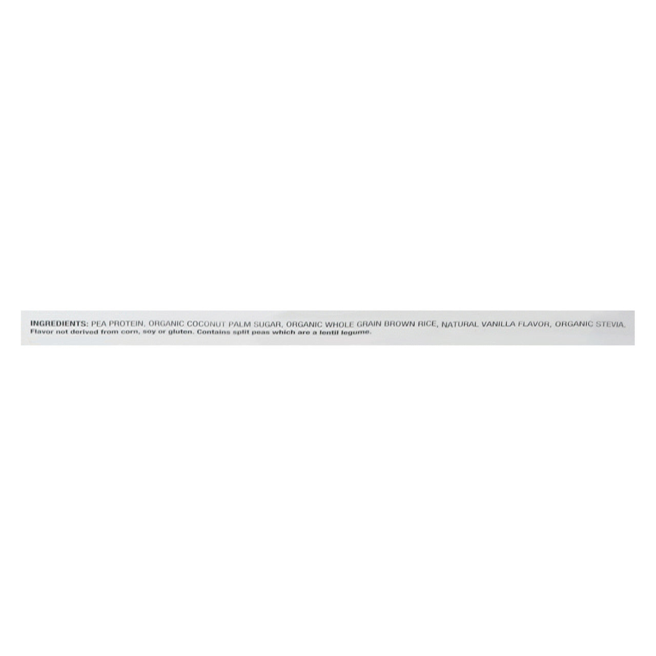 GROW PEA PROTEIN VAN RAW ( 1 X 16.7 OZ   )-1