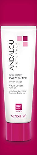 Andalou Naturals 1000 Roses Facial Lotion SPF 18 (1x2.7 OZ)