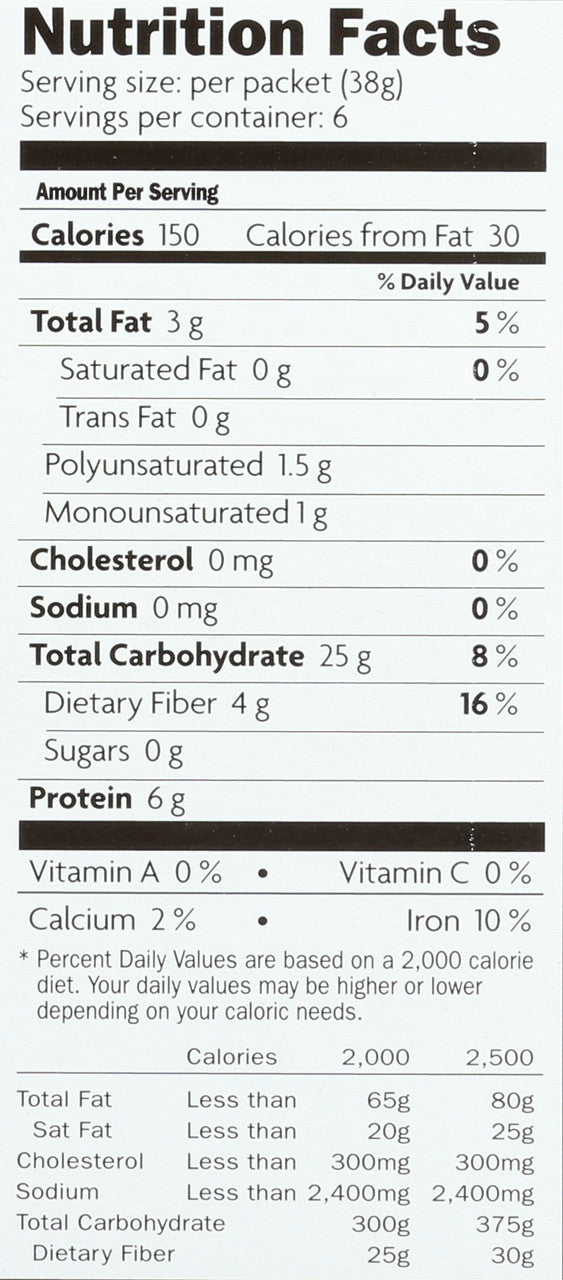 Nature's Path Organic Qi'a Oatmeal Superseeds & Grains (6x8 OZ)