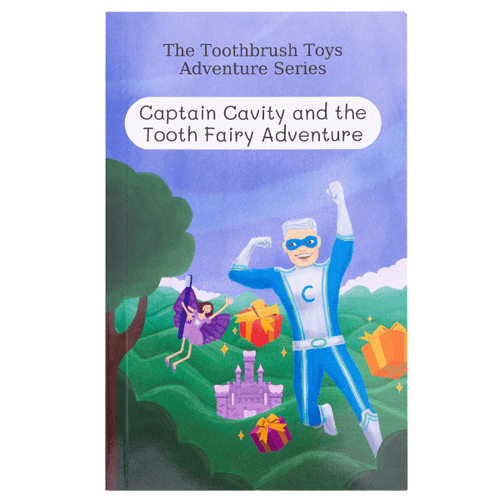Captain Cavity and the Tooth Fairy Adventure Book by Toothbrush Toys
