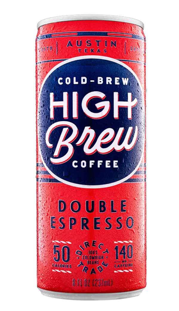 High Brew Coffee Double Espresso (12x8 OZ)