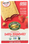 Nature's Path Un-Frosted Strawberry Toaster Pastry (12x11 Oz)