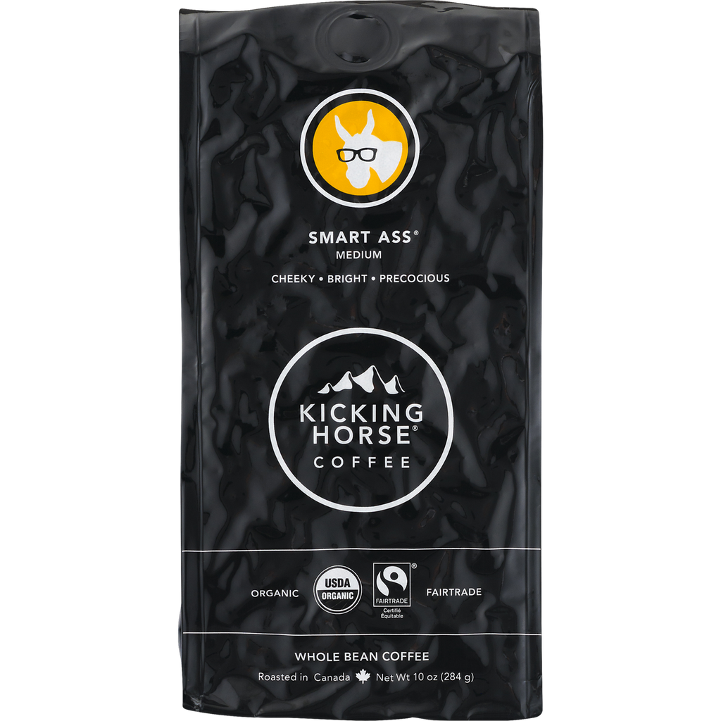 Kicking Horse Whole Bean Coffee Smartass (6x10 OZ)-3