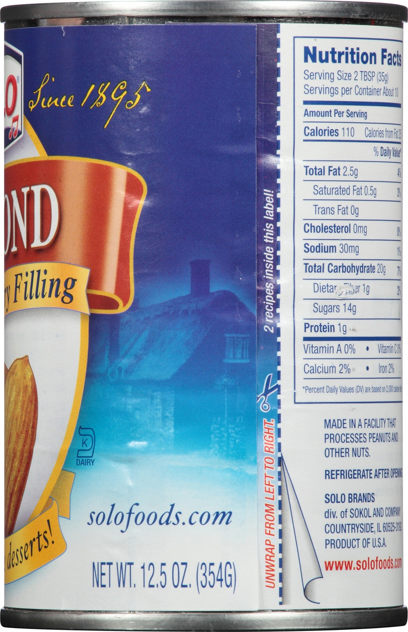 SOLO FILLING ALMOND ( 12 X 12.5 OZ   )-3