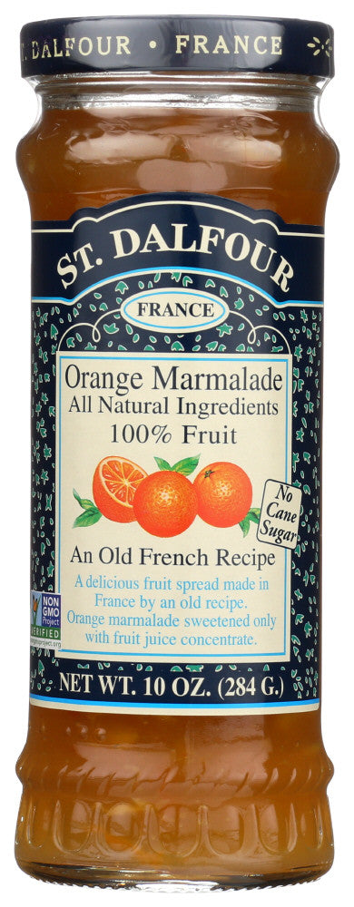 St. Dalfour Orange Marmalade 100% Fruit Conserve (6x10 Oz)