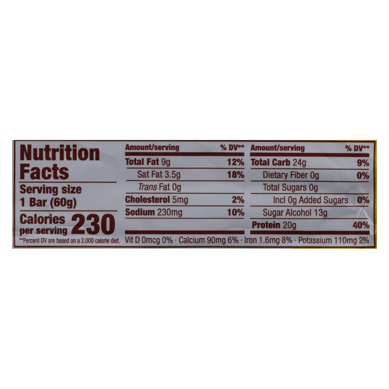 ThinkThin High Protein Lemon Delight Bar (10x2.1 OZ)