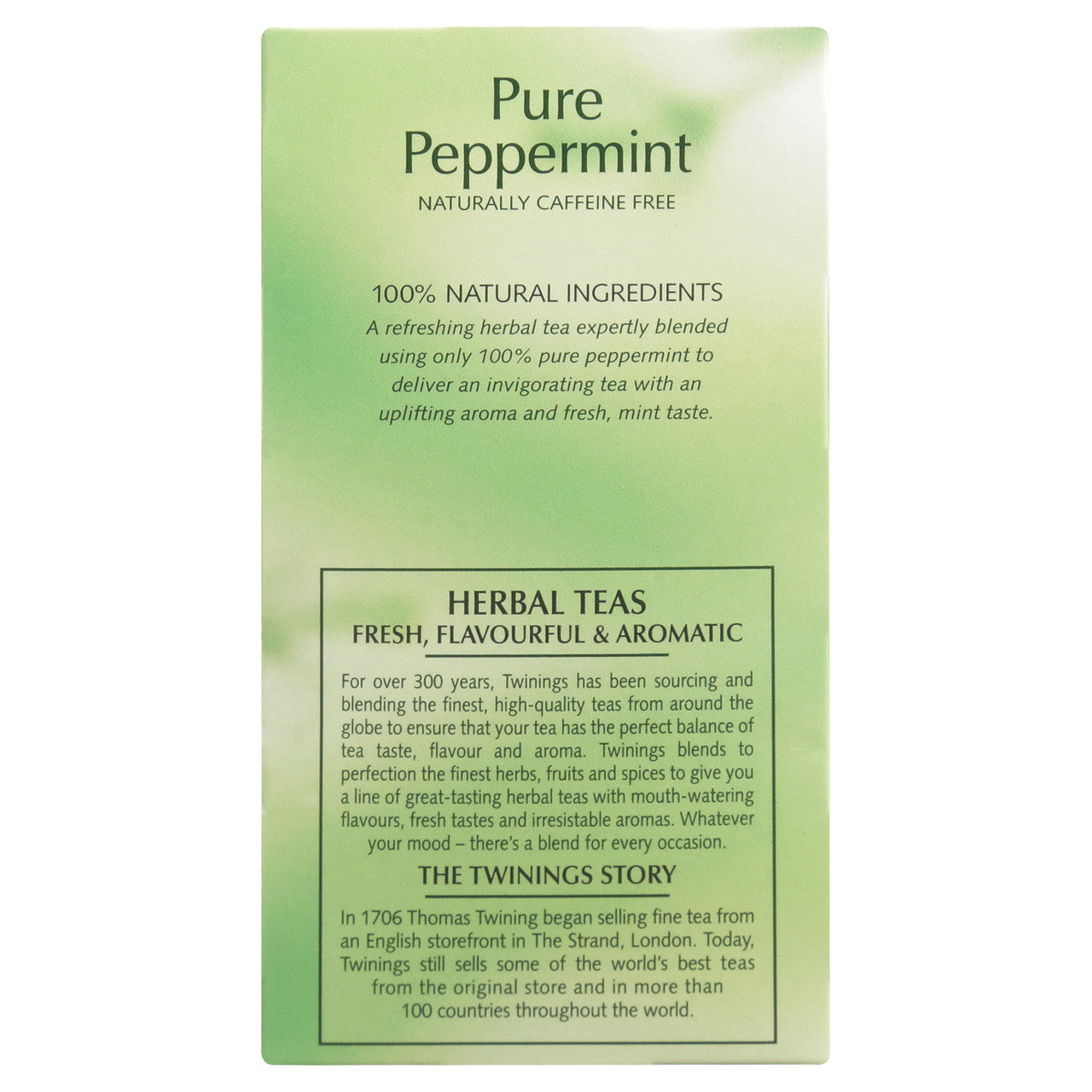 Twinings Pure Peppermint Tea (6x20 Bag)