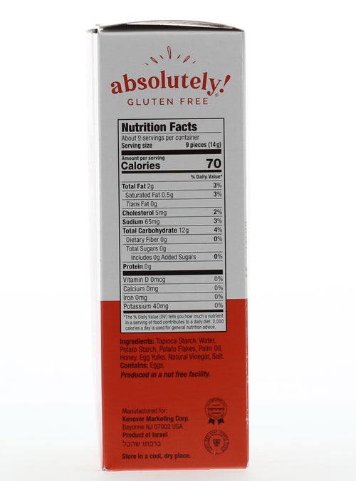 ABSGF CRACKERS ORIGINAL ( 12 X 4.4 OZ   )