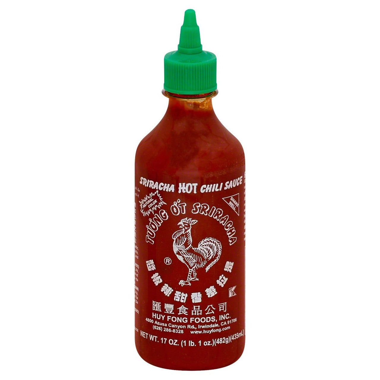 Huy Fong Sriracha Ht Chli Sauce (12x17OZ )