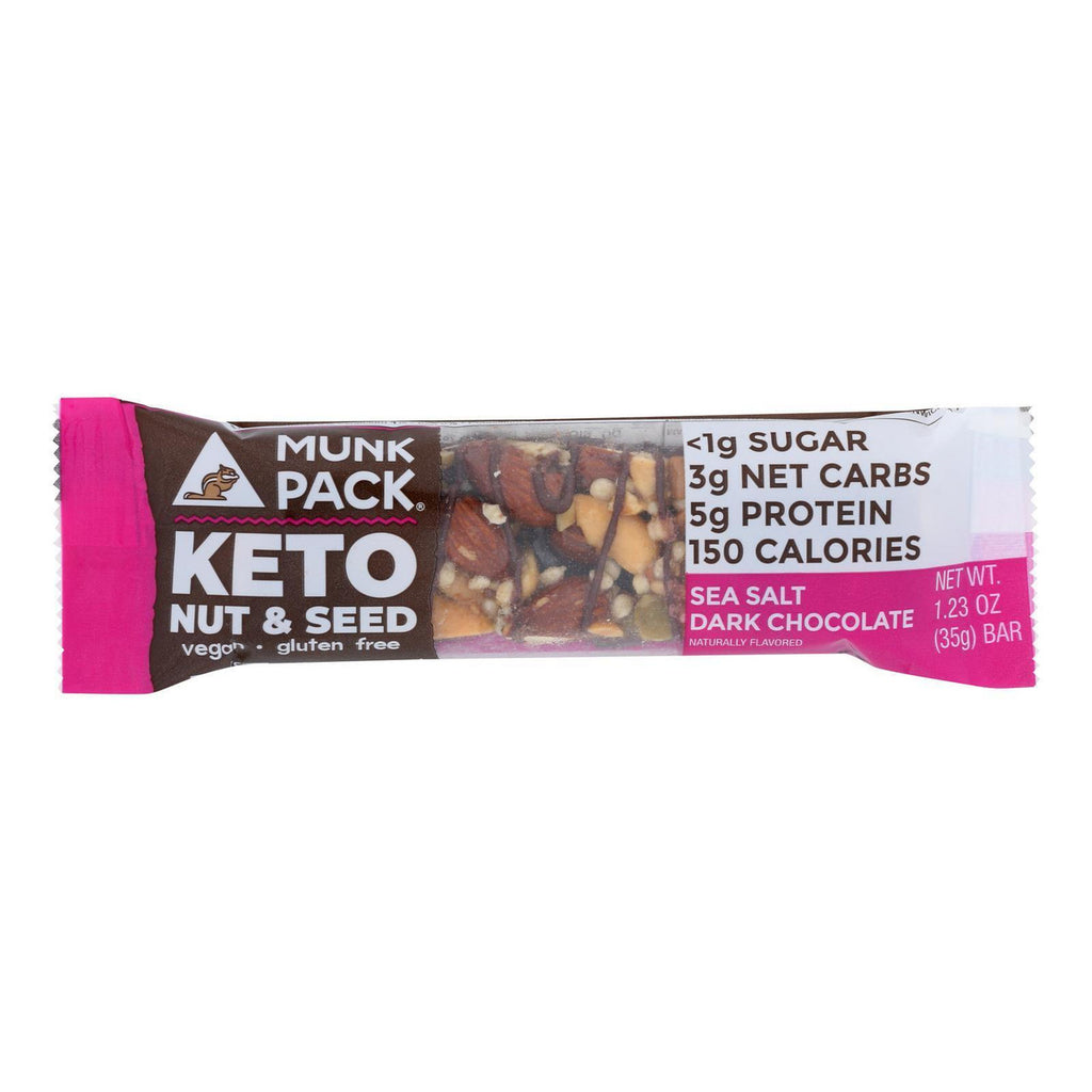 MUNK KETO SSALT DK CHOC ( 12 X 1.23 OZ   )