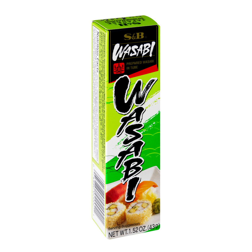 S&B Wasabi Prepared Wasabi In Tube (10x1.52Oz)