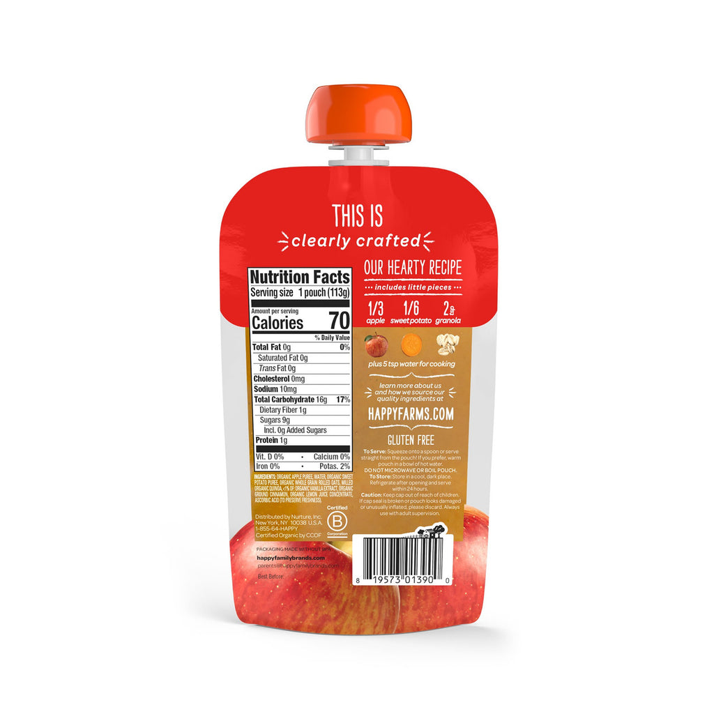 Happy Baby CC APPLE SWEETPOTATO GRANOLA ( 16 X 4 OZ   )