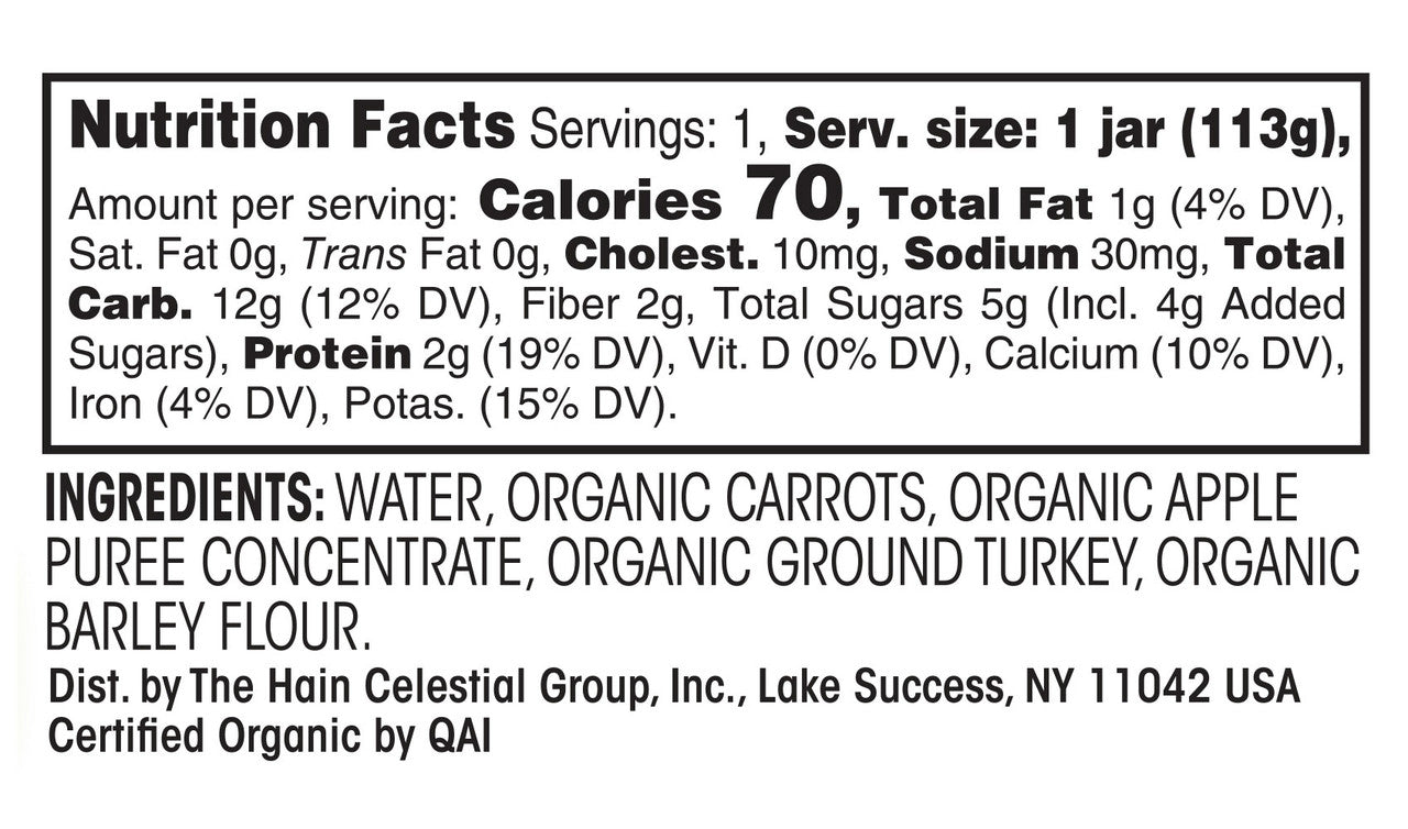 OG2 EB BABY VEG TRKY DNR ( 10 X 4 OZ   )