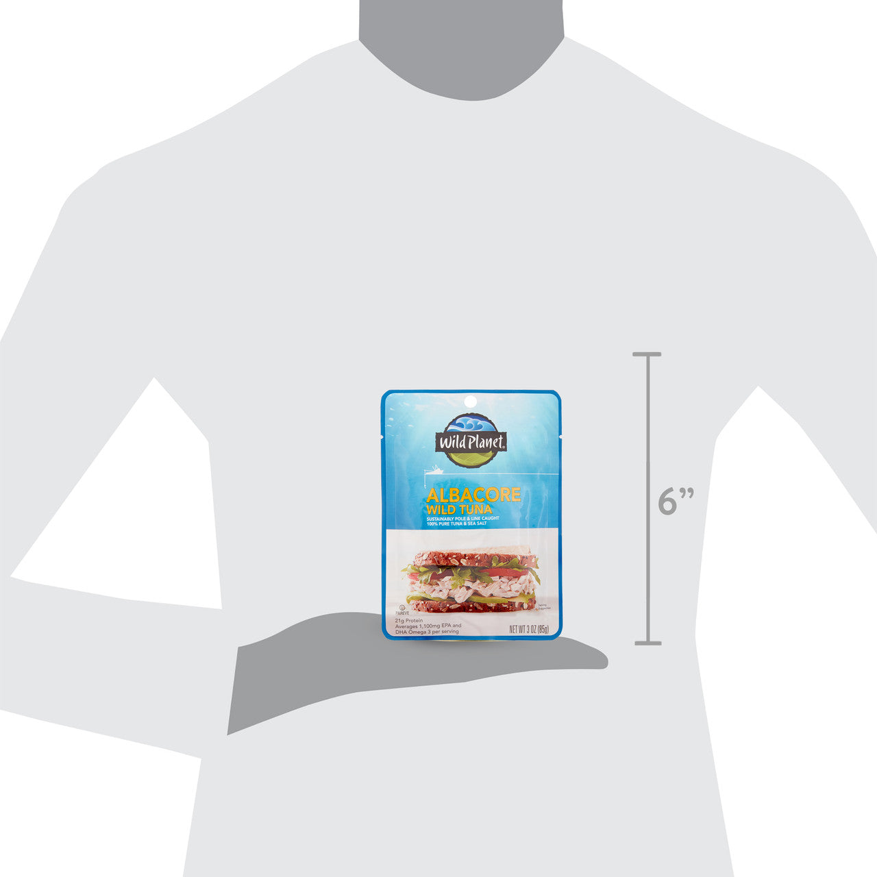 W P WILD ALBCR TUNA ( 24 X 3 OZ   )