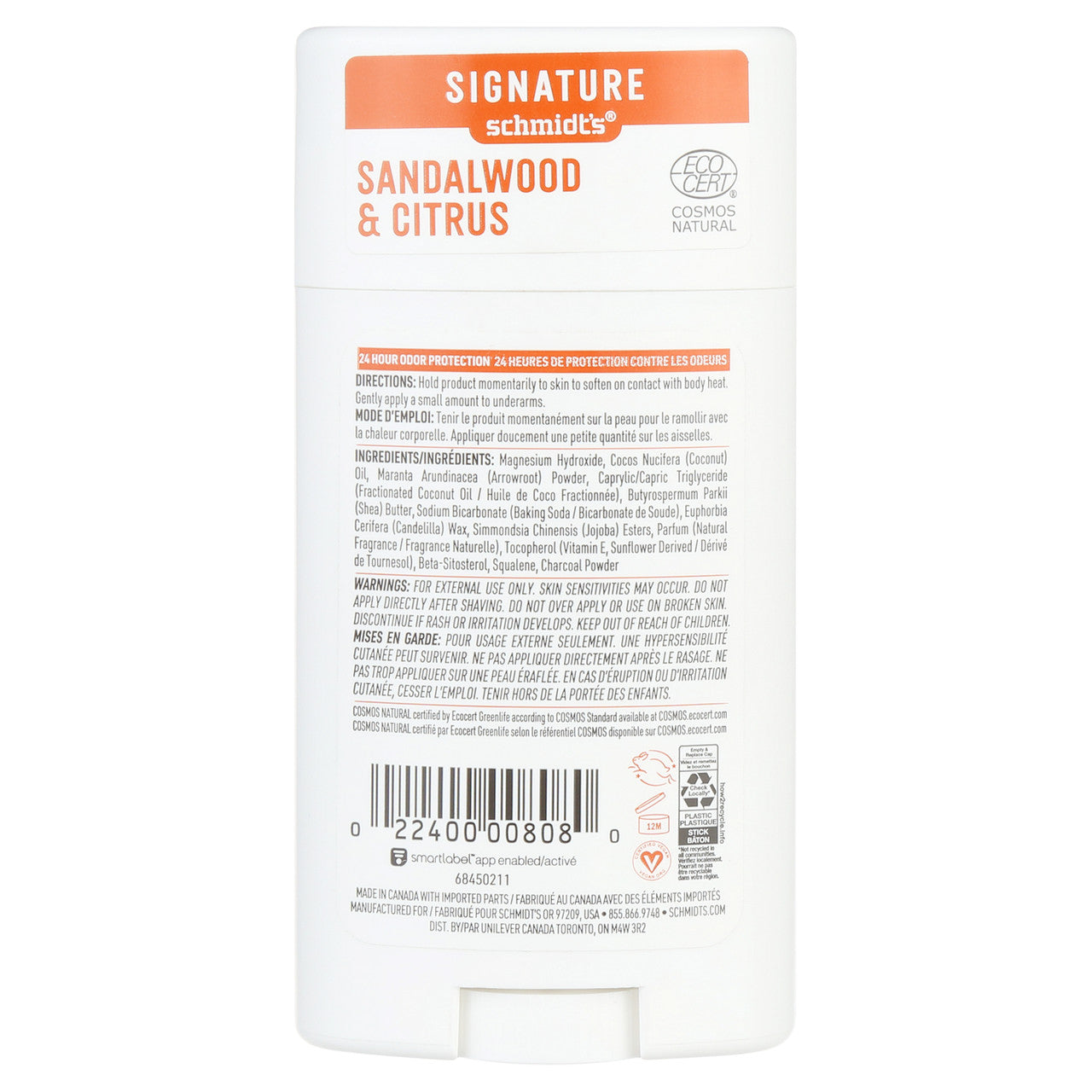 SCHMDT CITRUS SNDLWD DEODORANT ( 1 X 2.65 OZ   )
