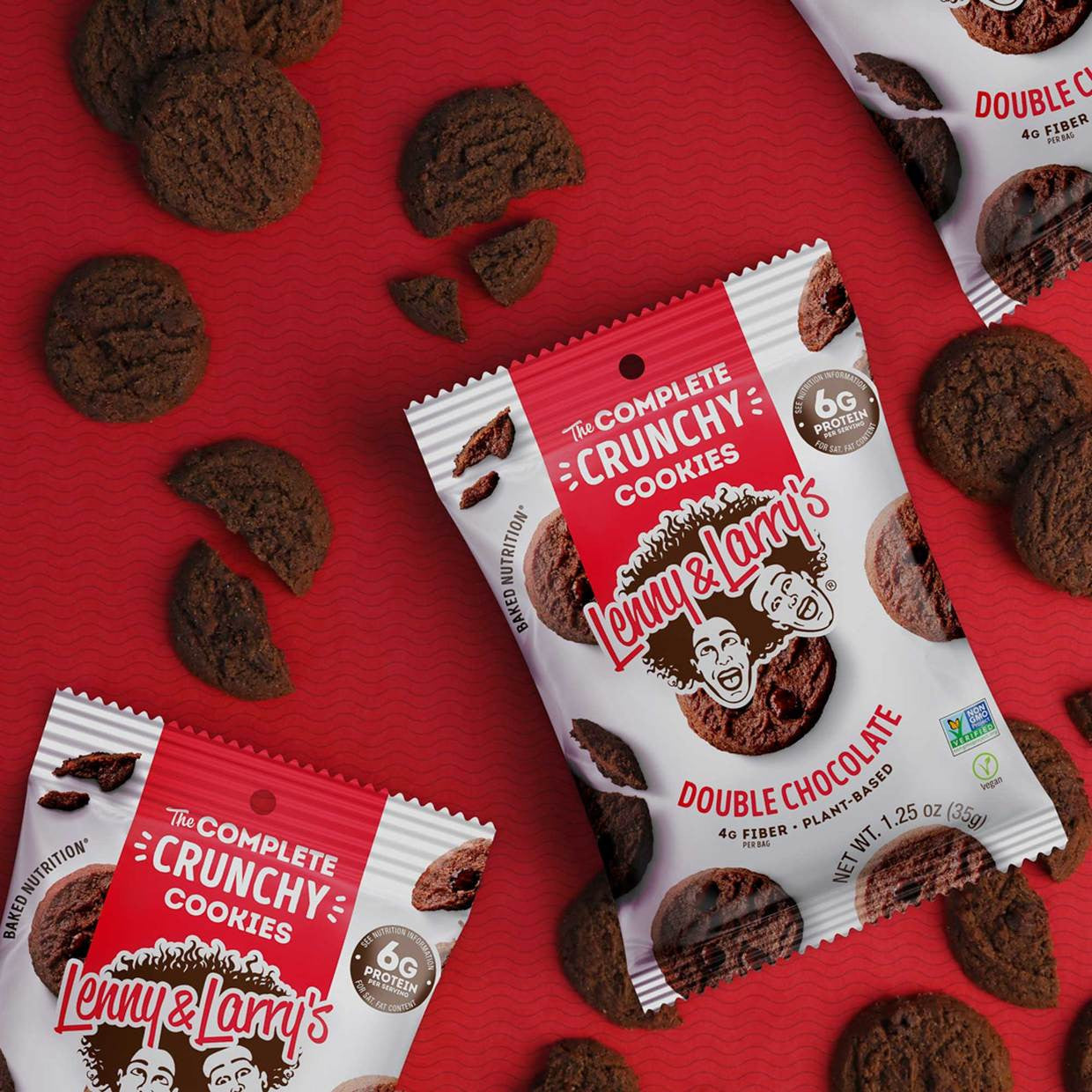 L&L CMPLT DBL CHOC CKY ( 6 X 4.25 OZ   )