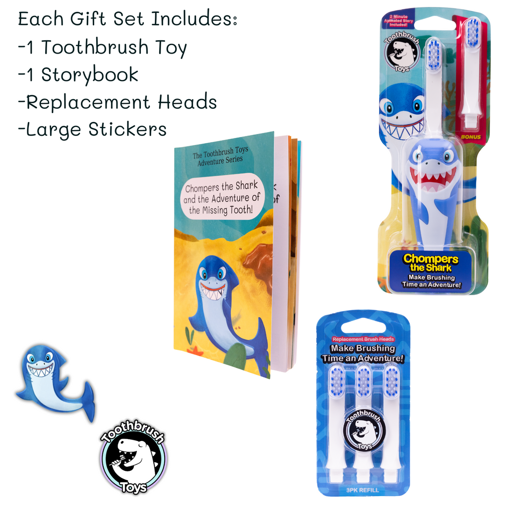 Toothbrush Toys Gift Set for Kids