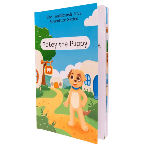 Petey the Puppy Children's Dental Storybook by Toothbrush Toys